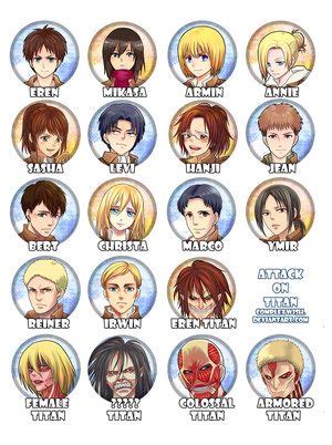 New Aot Characters Names - Merteberte