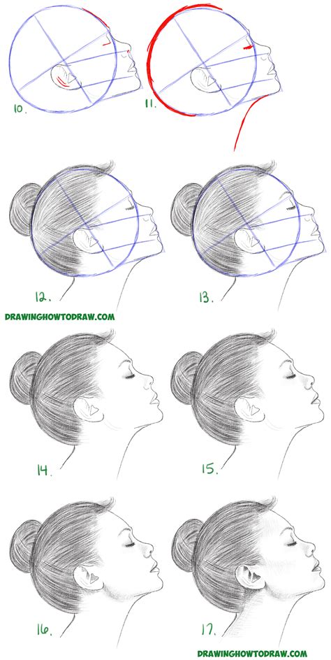 How To Draw Face In Profile - Thoughtit20