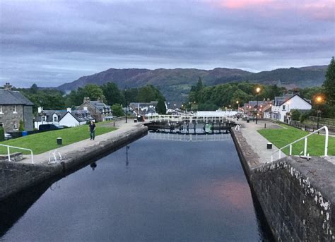 Caledonian Canal, Fort Augustus, Loch Ness, Highlands of Scotland