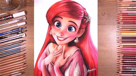 How To Draw A Disney Princess Ariel