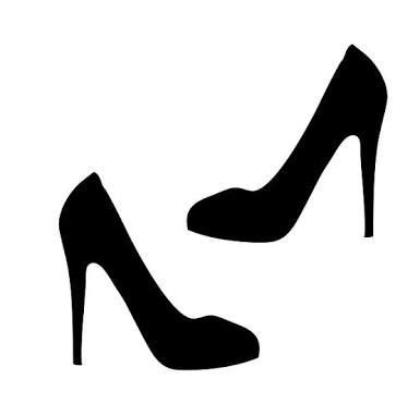 Image result for Free SVG High Heel Vector Shoes Silhouettes | Women ...