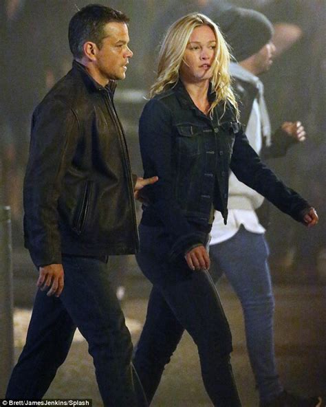 Matt Damon and co-star Julia Stiles film fifth movie in the Bourne ...