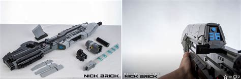 Life-Size Halo 5 Gun Made With 3,250 LEGO Bricks - GameSpot