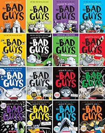 Bad Guys Book Series 1-16: Aaron Blabey, Aaron Blabey: 9781338847987 ...