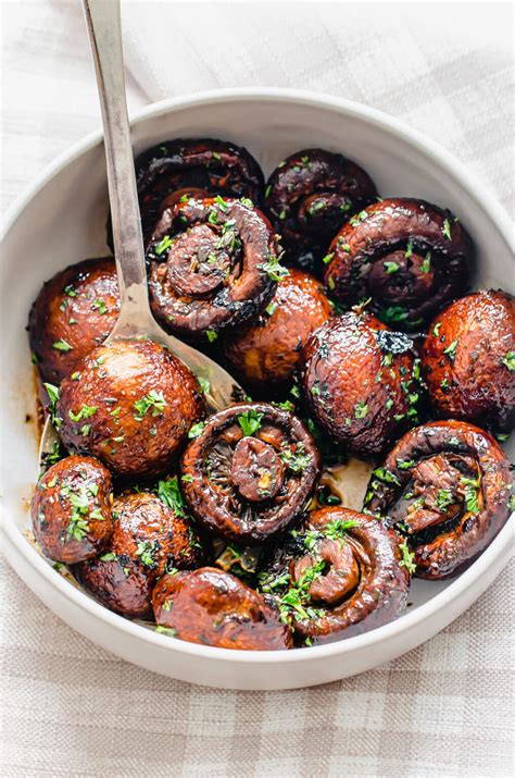 Roasted Mushrooms with Balsamic Glaze | Easy Recipe with VIDEO