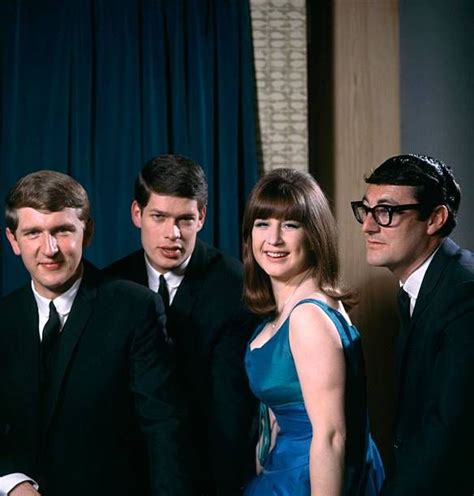 Portrait of Australian folk pop band The Seekers, with members Bruce ...