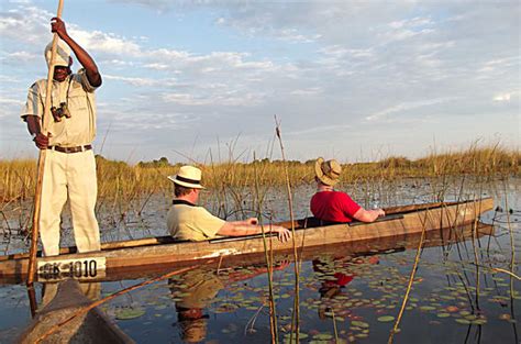 What is a Makoro ? Dugout Canoe Excursions, Okavango Delta, Botswana