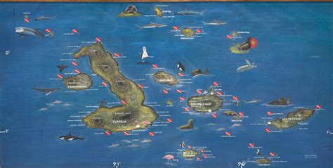 Galapagos Islands Maps - History, Facts, Best Islands to visit and more!