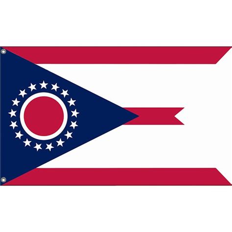 Redesigned Ohio State Flag Unique Design Print High - Etsy