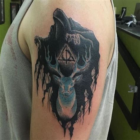 Dementor/Patronus (My first tattoo!) by David Williams, Tattoo Artistry ...