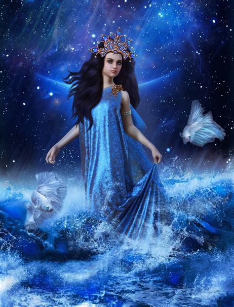 Amphitrite, the queen of the sea in 2021 | Divine goddess, Pre ...