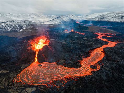 The Iceland Landscape: Volcanoes, Glaciers and City Lights