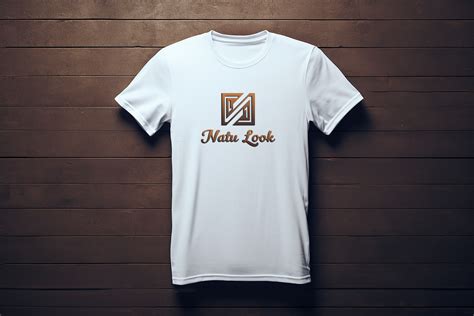 White T-shirt Logo Mockup Graphic by Motin · Creative Fabrica