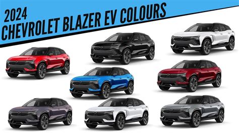 2024 Chevrolet Blazer EV - All Color Options - Images | AUTOBICS - YouTube