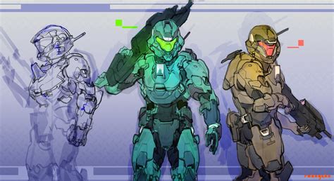 New Halo 5: Guardians concept artwork revealed by 343 Industries artist ...