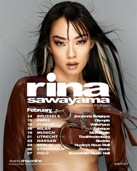 Rina Sawayama will tour Europe in 2023 - CtrlAltMusic