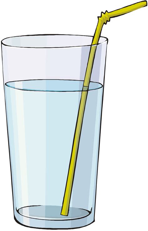 Glass of water cup of water clipart - WikiClipArt