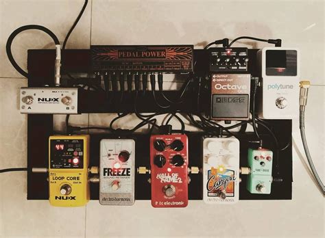 My Final Pedalboard. Would love your recommendations on which amp to ...