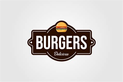 Vintage Burger Logo or Signs for Food Co Graphic by lawoel · Creative ...