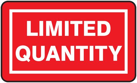 Limited Quantity ORM-D Shipping Labels MSL221