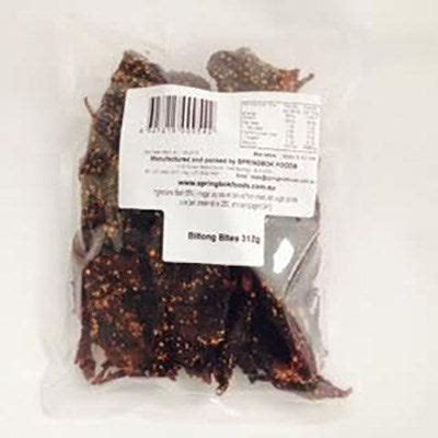 Biltong Bites 286g – Springbok Foods