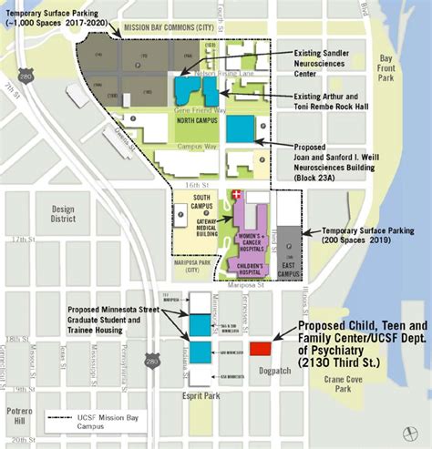 Ucsf Mission Bay Campus Map