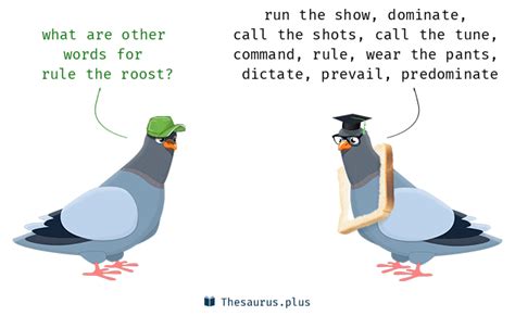 More 190 Rule the roost Synonyms. Similar words for Rule the roost.