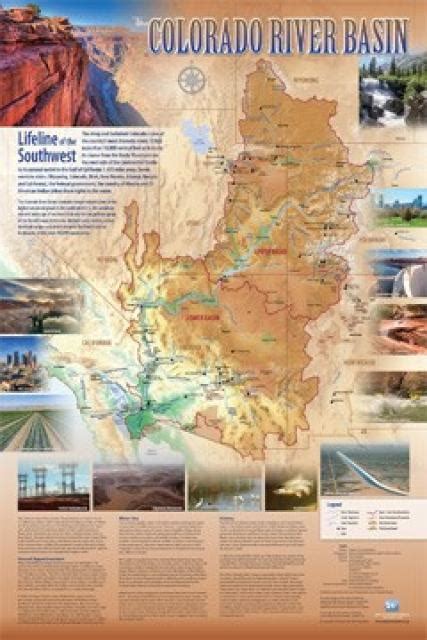 Colorado River Basin Map - Water Education Foundation