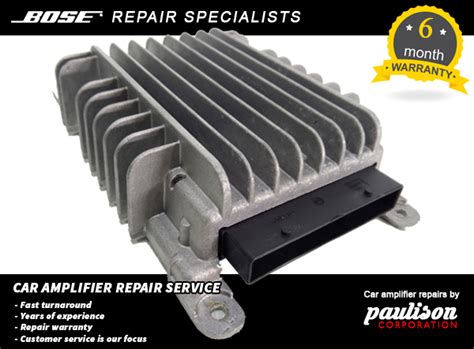 AUDI A3 BOSE AMPLIFIER REPAIR - Paulison Corporation | Bose Amplifier ...