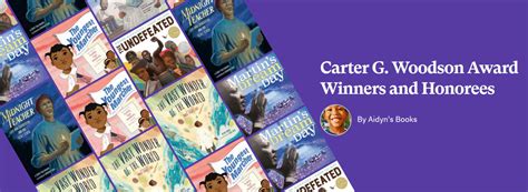 Carter G. Woodson Award Winners and Honorees (Infographic) - Aidyn's Books