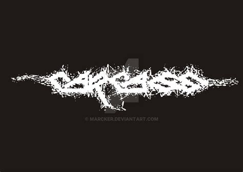 Carcass logo by marcker on DeviantArt