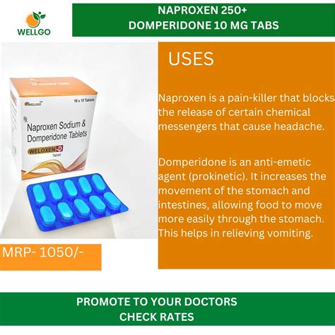 NAPROXEN DOMPERIDONE | WELOXEN-D | PHARMA FRANCHISE