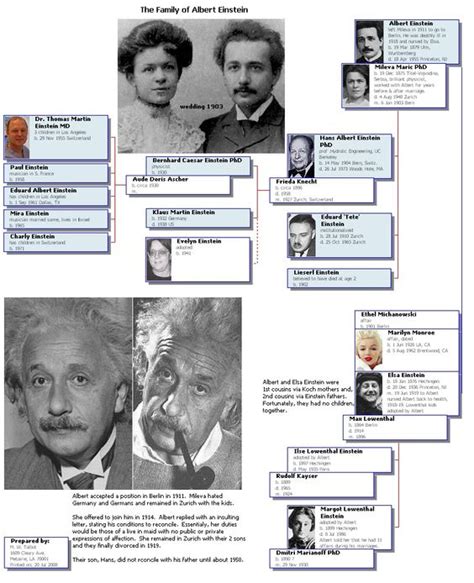 Albert Einstein Family Information - Image to u