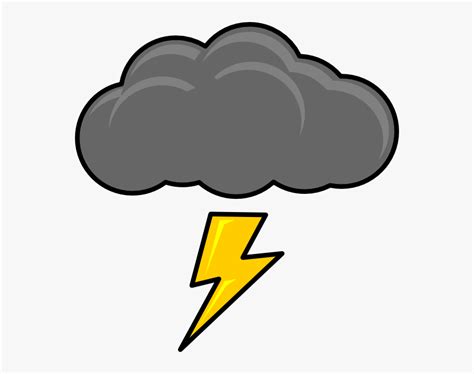 Storm Cloud Clipart - Thunderstorm Clipart, HD Png Download ...