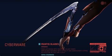 The Best Mantis Blades Build in Cyberpunk 2077 (Version 1.6)