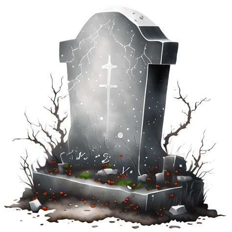 Halloween Gravestone Clipart · Creative Fabrica