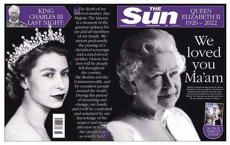 Here's How The Front Pages Are Covering The Death Of Queen Elizabeth II