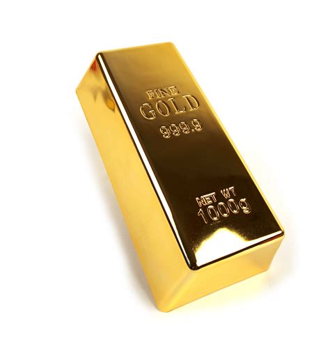 GOLD BAR Paperweight or Doorstop 1kg BULLION BAR