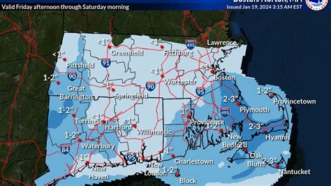 Snow expected on the South Shore Friday