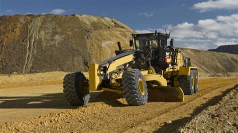 Cat 24 motor grader is application-matched for medium to large mines ...