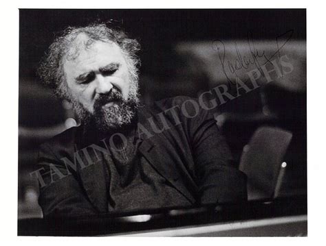 Radu Lupu Autograph Photograph in performance – Tamino