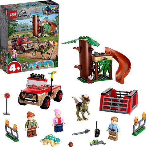 LEGO 76939 Jurassic World Stygimoloch Dinosaur Escape Toy, Starter Set ...