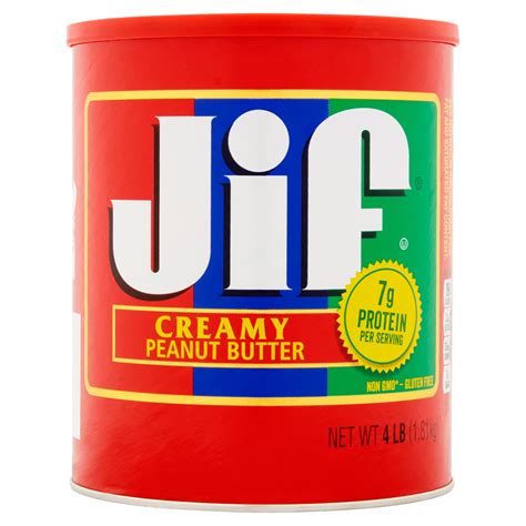 Jif Creamy Peanut Butter, 64 oz - Walmart.com - Walmart.com