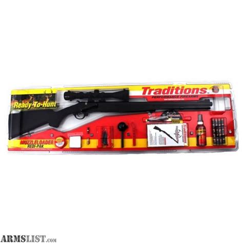 ARMSLIST - For Sale/Trade: (2) traditions .50cal muzzleloaders