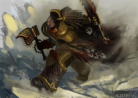 Angron, the primarch of the World Eaters by Nezermoar on DeviantArt