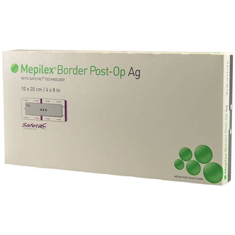 Mepilex Border Post-Op Ag Dressing - Medical Monks