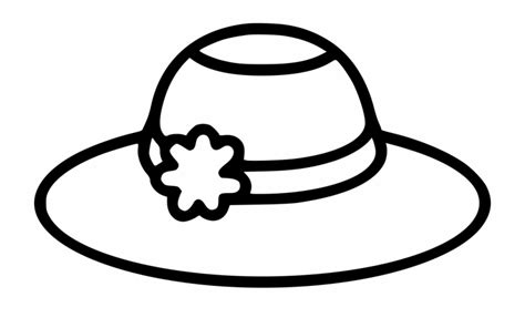 Sun Hat Comments - Clip Art Library