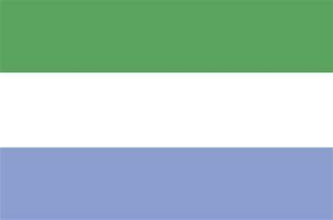 Flag of Sierra Leone, 2009 | ClipArt ETC