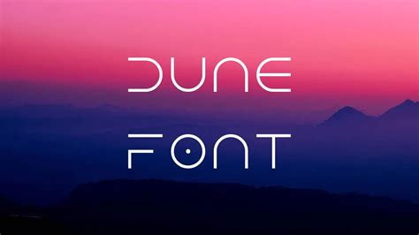 Dune Font Free Download