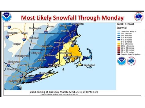 Arlington's Weather Forecast: Snowstorm Sunday Night into Monday ...